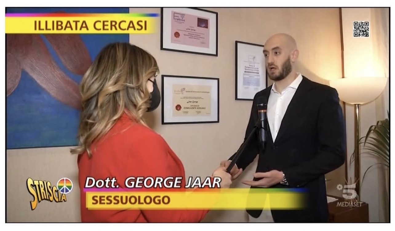Dott. George Jaar intervistato a Striscia la Notizia, marzo 2022