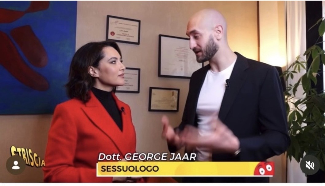 Dott. George Jaar intervistato a Striscia la Notizia, marzo 2025